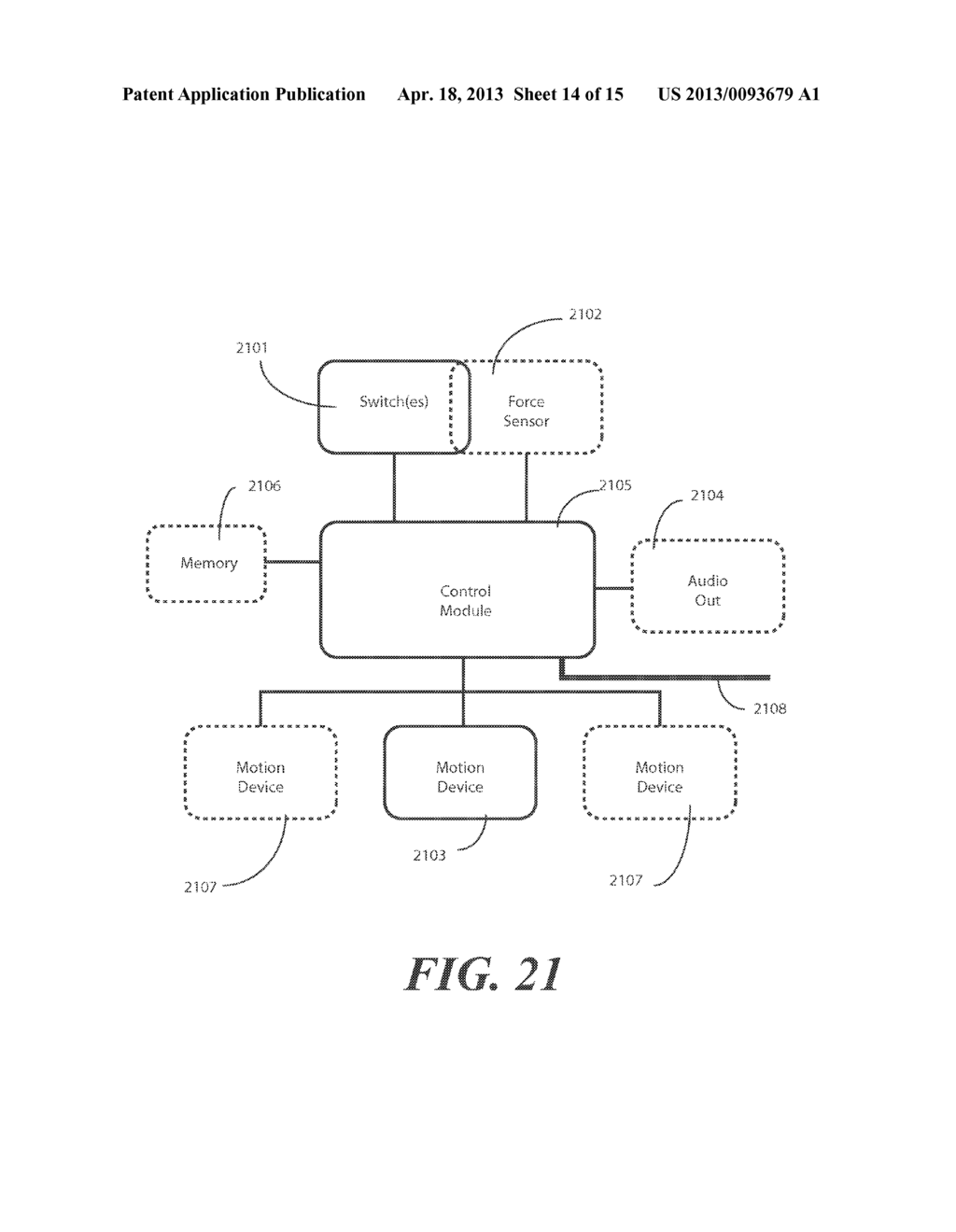 User Interface with Localized Haptic Response - diagram, schematic, and image 15