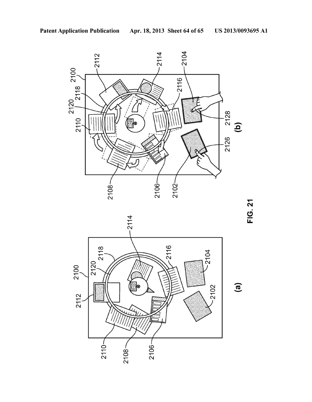 Organizational Tools on a Multi-touch Display Device - diagram, schematic, and image 65