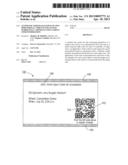 AUTOMATIC PERSONALIZATION OF TWO DIMENSIONAL CODES IN ONE-TO-ONE MARKETING     CAMPAIGNS USING TARGET USER INFORMATION diagram and image