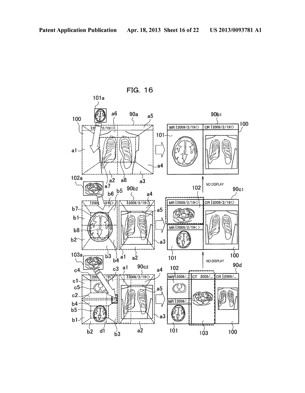 EXAMINATION INFORMATION DISPLAY DEVICE AND METHOD - diagram, schematic, and image 17