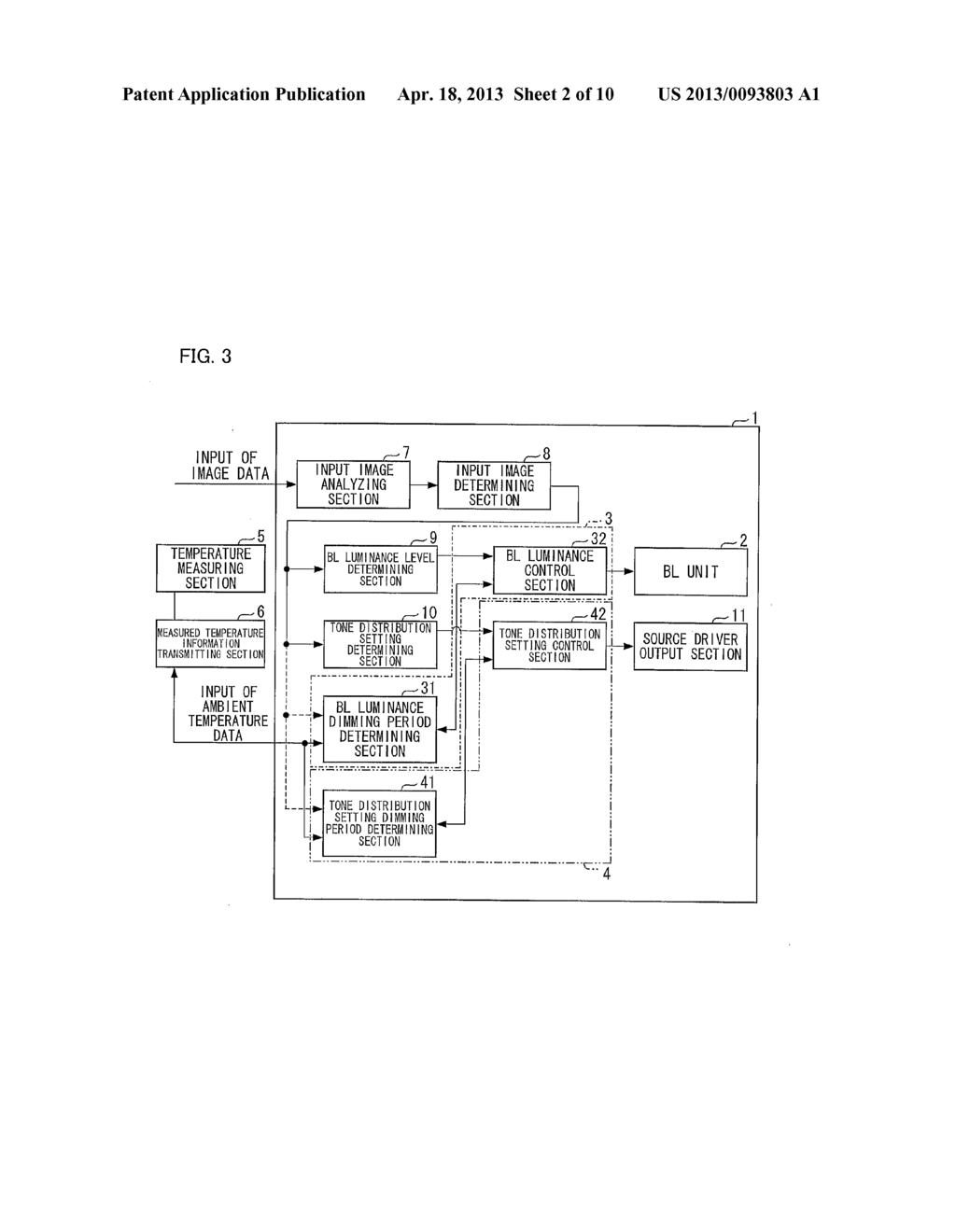 DISPLAY CONTROL METHOD, DISPLAY CONTROL APPARATUS, LIQUID CRYSTAL DISPLAY     APPARATUS, DISPLAY CONTROL PROGRAM, AND COMPUTER READABLE RECORDING     MEDIUM - diagram, schematic, and image 03