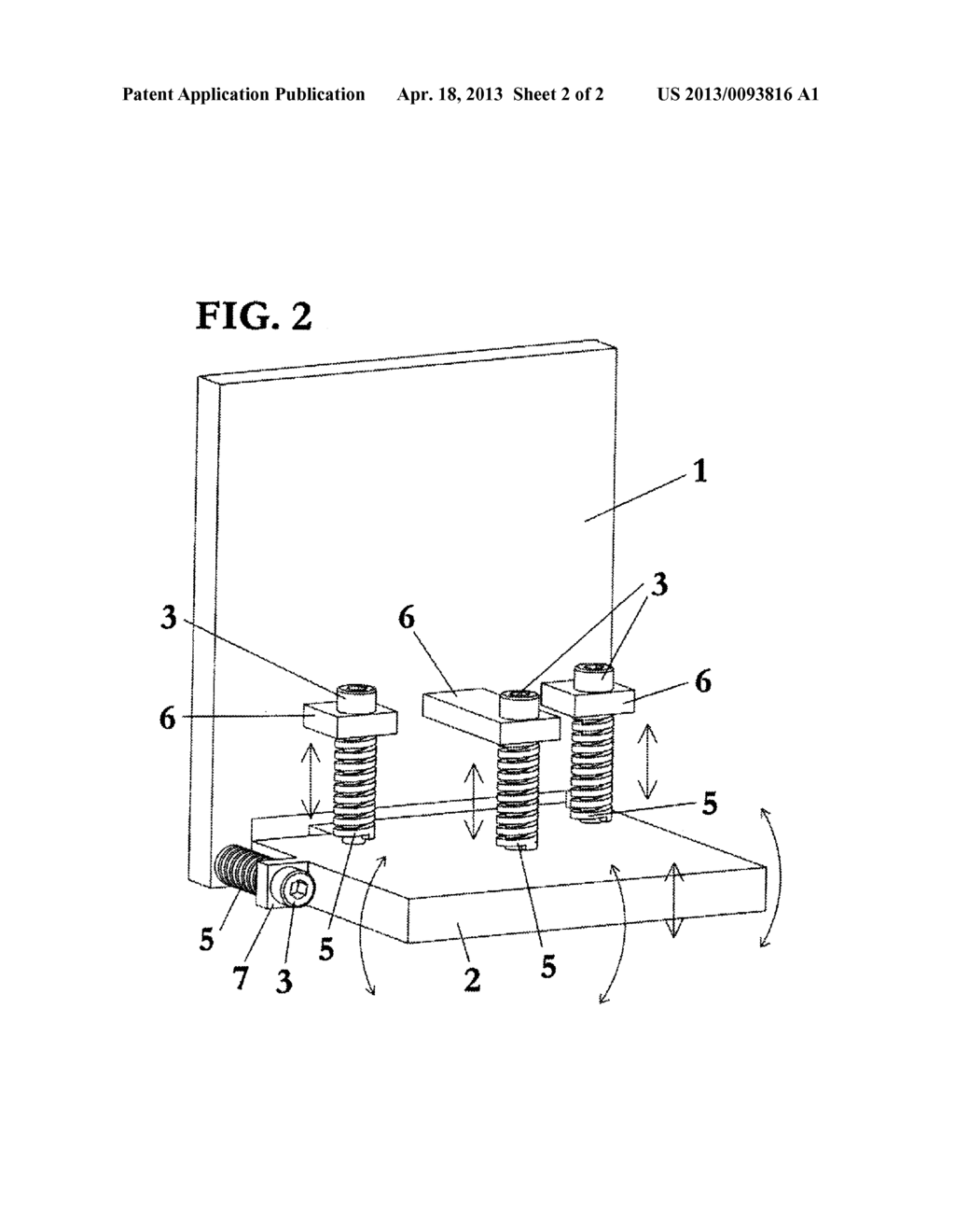 SYSTEM FOR ADJUSTING THE BASE OF THE PRINT HEAD OF A PLOTTER - diagram, schematic, and image 03