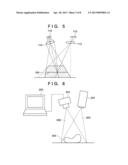 THREE DIMENSIONAL SHAPE MEASUREMENT APPARATUS, CONTROL METHOD THEREFOR,     AND STORAGE MEDIUM diagram and image