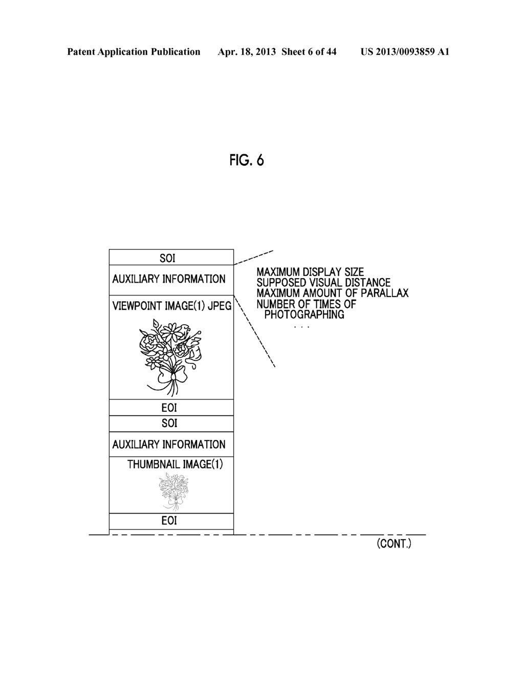 STEREOSCOPIC IMAGE REPRODUCTION DEVICE AND METHOD, STEREOSCOPIC IMAGE     CAPTURING DEVICE, AND STEREOSCOPIC DISPLAY DEVICE - diagram, schematic, and image 07