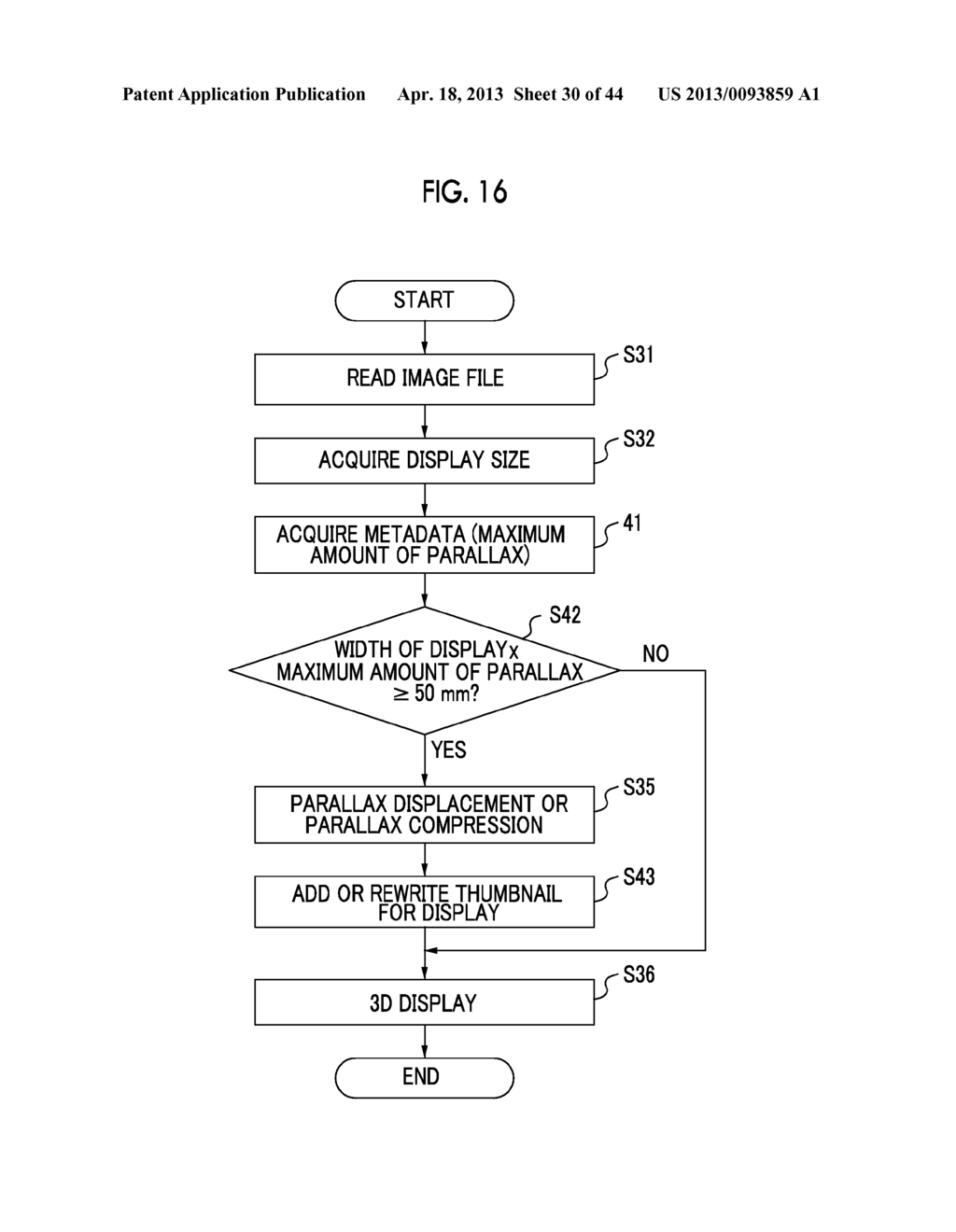 STEREOSCOPIC IMAGE REPRODUCTION DEVICE AND METHOD, STEREOSCOPIC IMAGE     CAPTURING DEVICE, AND STEREOSCOPIC DISPLAY DEVICE - diagram, schematic, and image 31