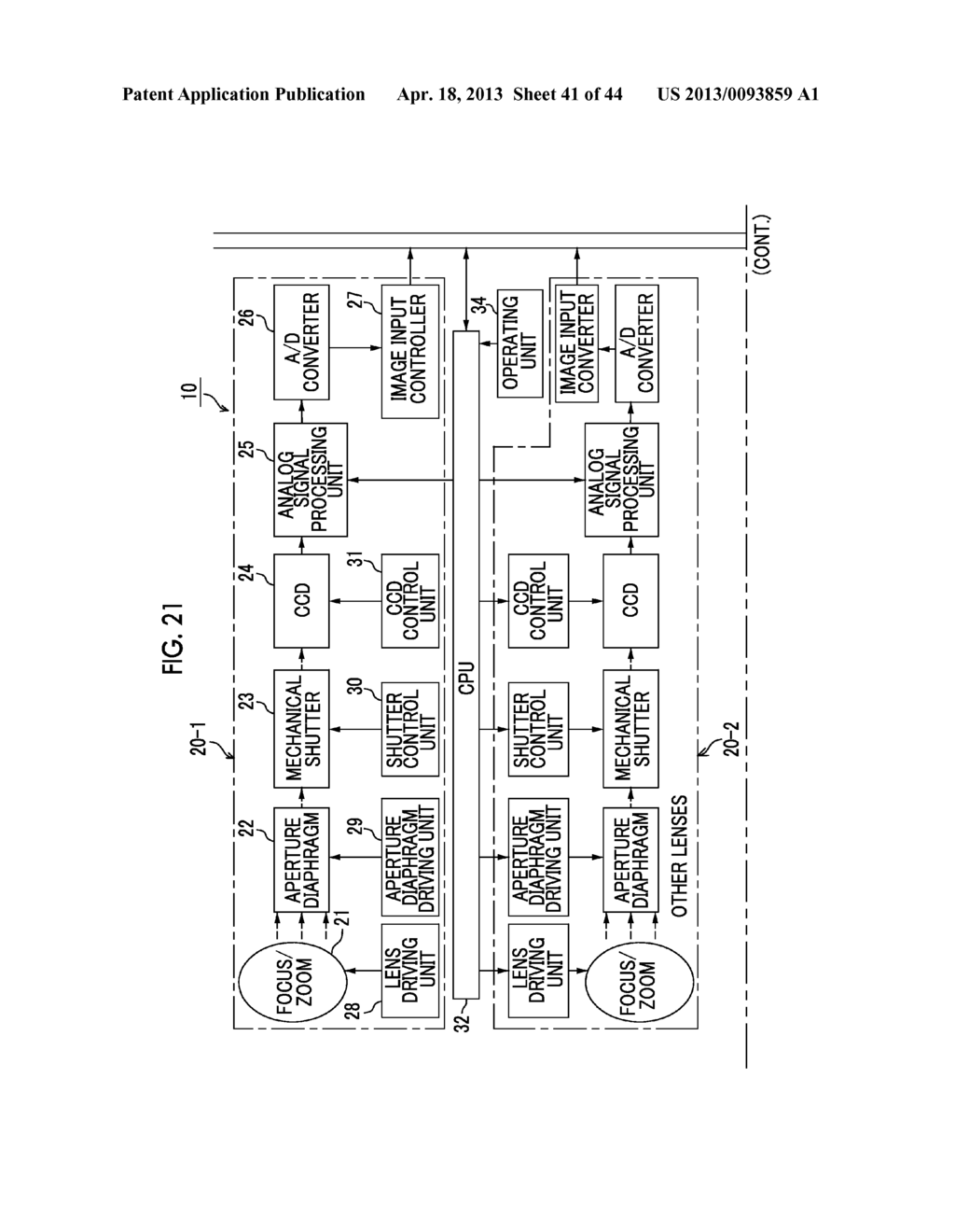 STEREOSCOPIC IMAGE REPRODUCTION DEVICE AND METHOD, STEREOSCOPIC IMAGE     CAPTURING DEVICE, AND STEREOSCOPIC DISPLAY DEVICE - diagram, schematic, and image 42