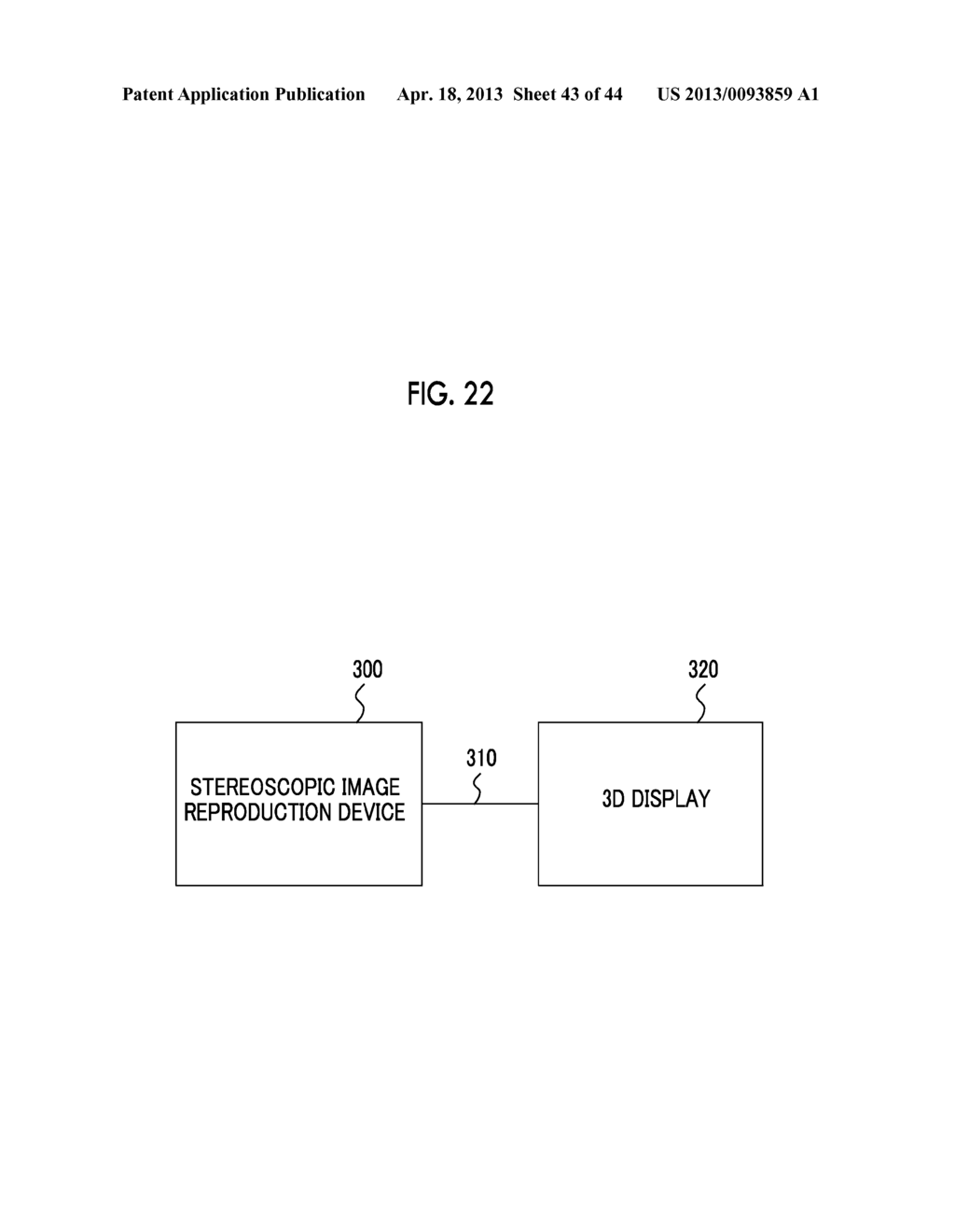 STEREOSCOPIC IMAGE REPRODUCTION DEVICE AND METHOD, STEREOSCOPIC IMAGE     CAPTURING DEVICE, AND STEREOSCOPIC DISPLAY DEVICE - diagram, schematic, and image 44