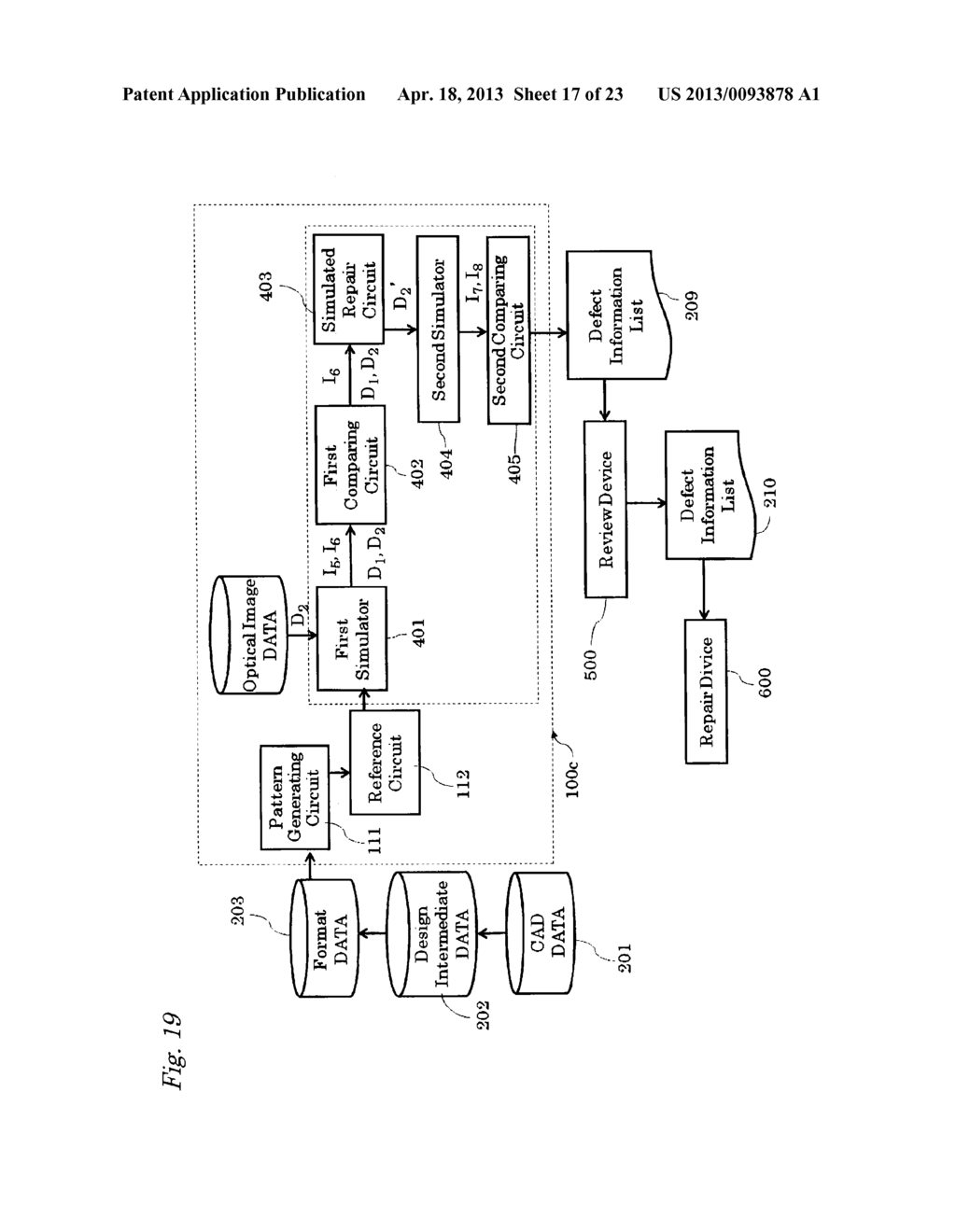 DEFECT ESTIMATION DEVICE AND METHOD AND INSPECTION SYSTEM AND METHOD - diagram, schematic, and image 18