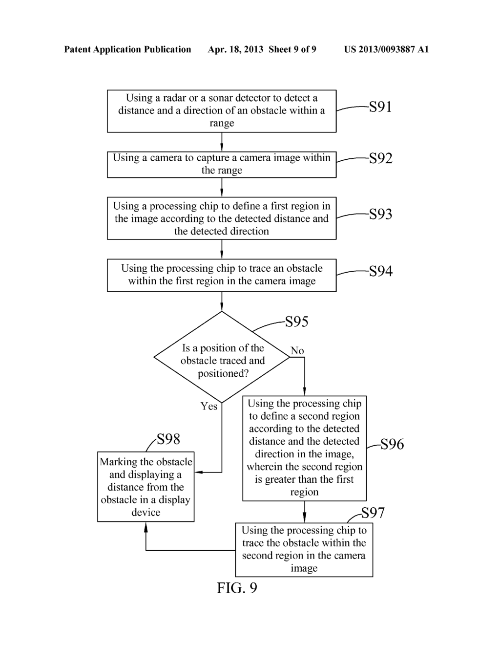 Obstacle Detection System and Obstacle Detection Method Thereof - diagram, schematic, and image 10