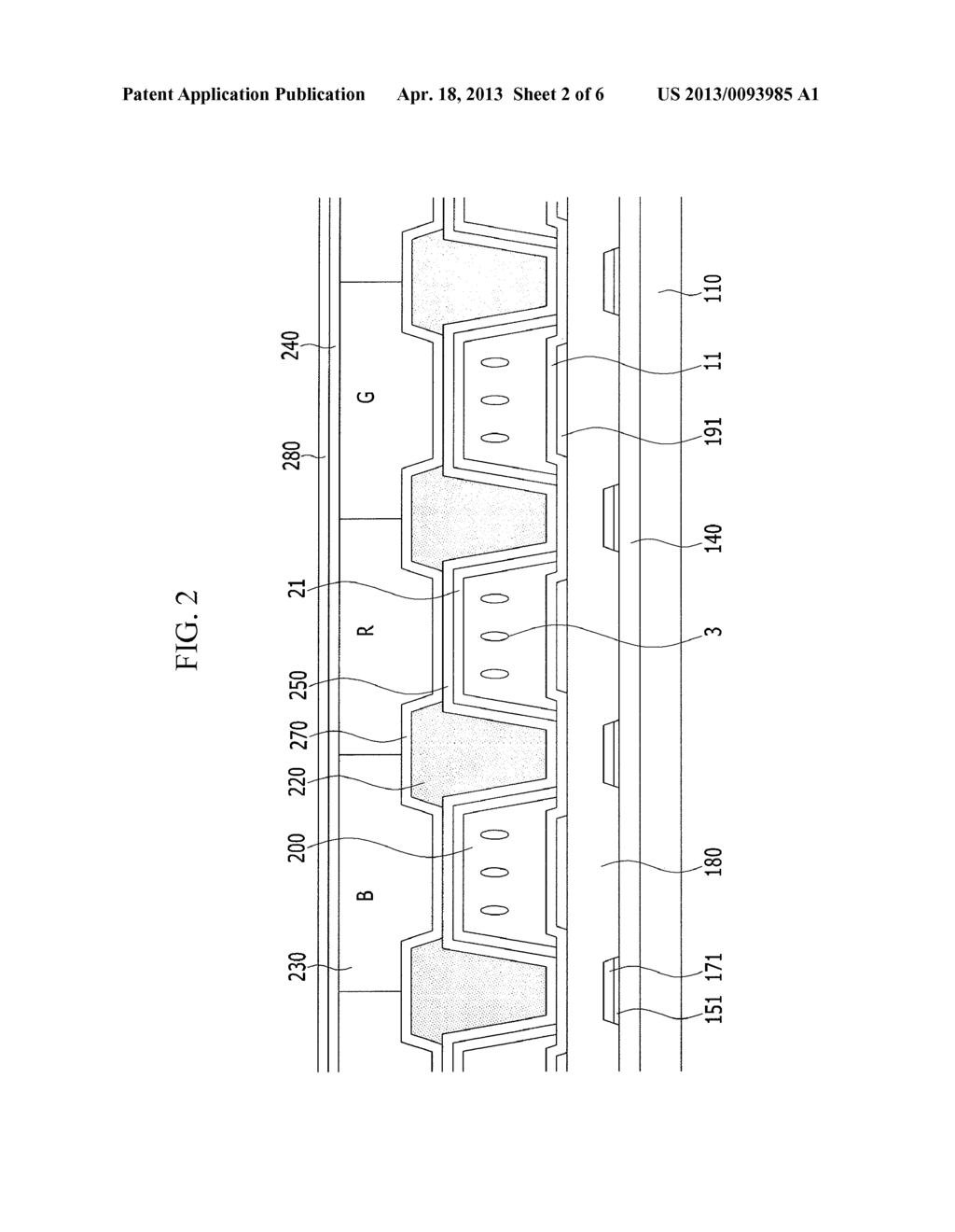 LIQUID CRYSTAL DISPLAY AND MANUFACTURING METHOD THEREOF - diagram, schematic, and image 03