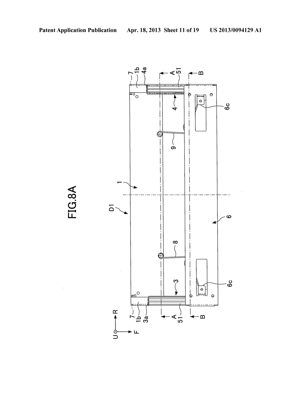 SLIDE UNIT FOR ELECTRONIC APPARATUS - diagram, schematic, and image 12