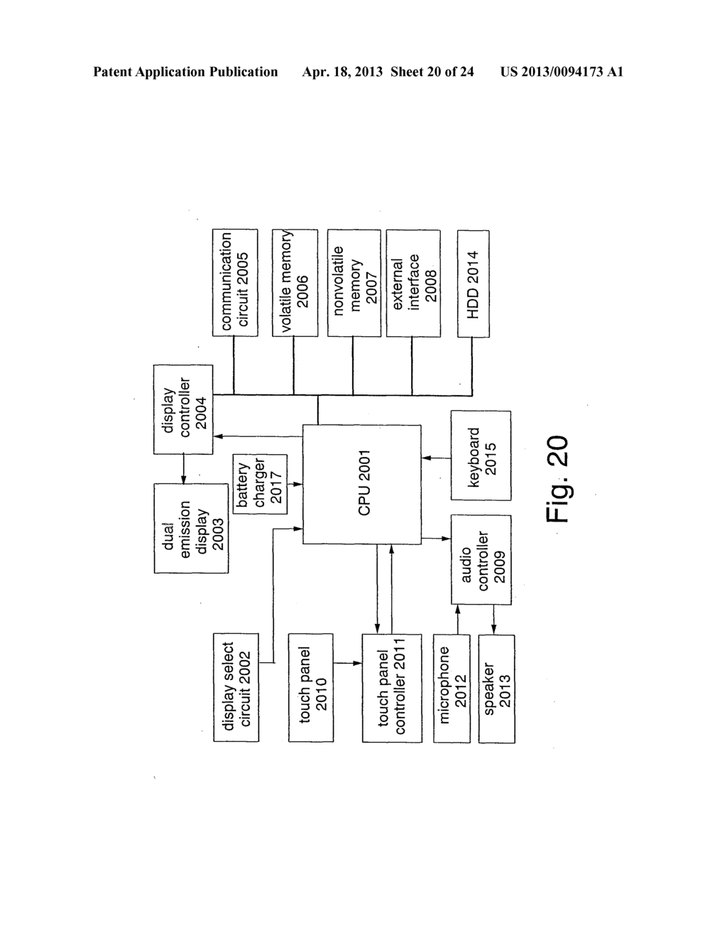 Display Device And An Electronic Apparatus Using The Same - diagram, schematic, and image 21