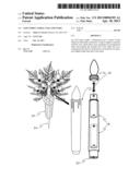 Led taper candle, vase and stake diagram and image