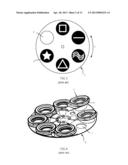 DUAL GRAPHIC WHEEL FOR AN AUTOMATED LUMINAIRE diagram and image