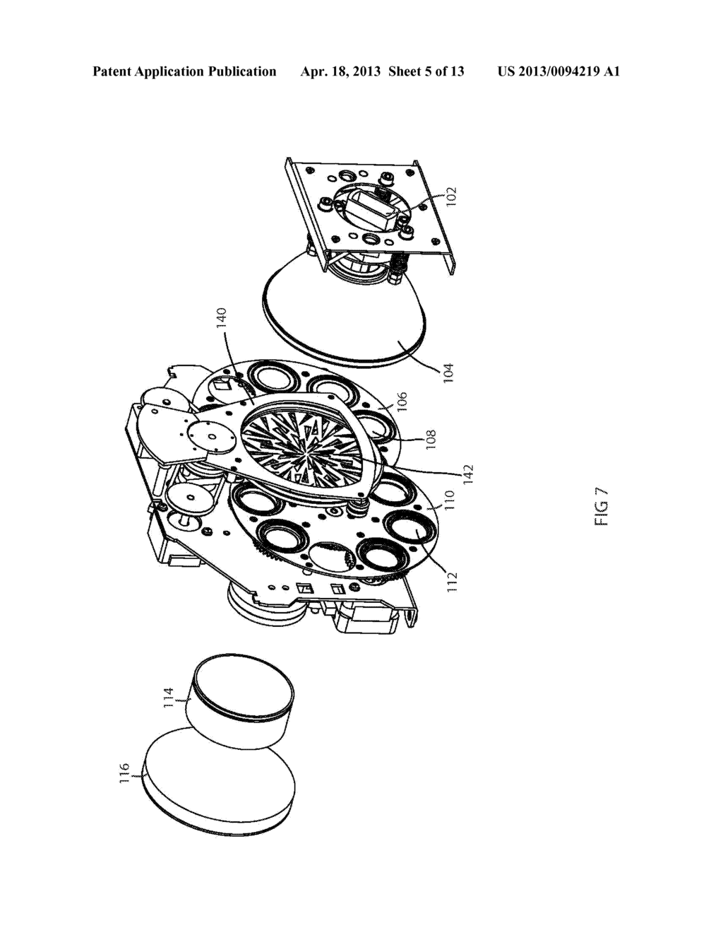 DUAL GRAPHIC WHEEL FOR AN AUTOMATED LUMINAIRE - diagram, schematic, and image 06