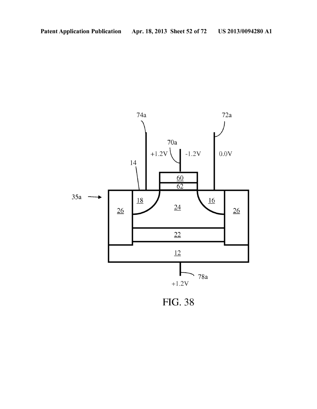 Semiconductor Memory Having Both Volatile and Non-Volatile Functionality     Comprising Resistive Change Material and Method of Operating - diagram, schematic, and image 53