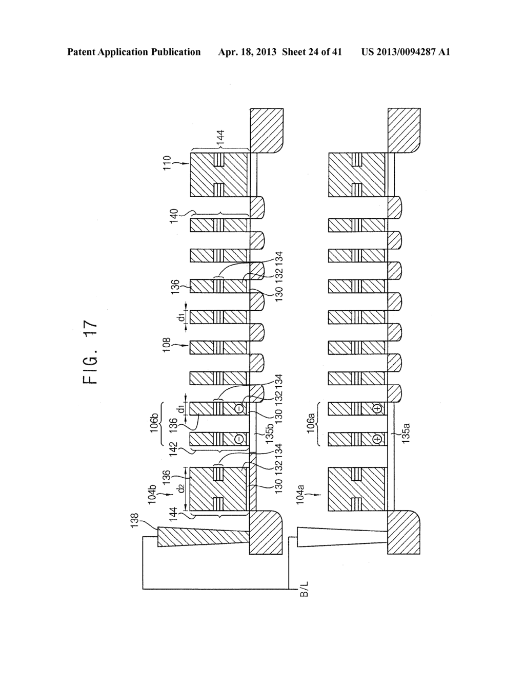 SEMICONDUCTOR MEMORY DEVICES AND METHODS OF MANUFACTURING THE SAME - diagram, schematic, and image 25