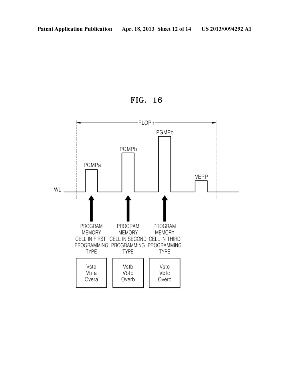 NONVOLATILE MEMORY DEVICE AND PROGRAMMING METHOD OF THE SAME - diagram, schematic, and image 13