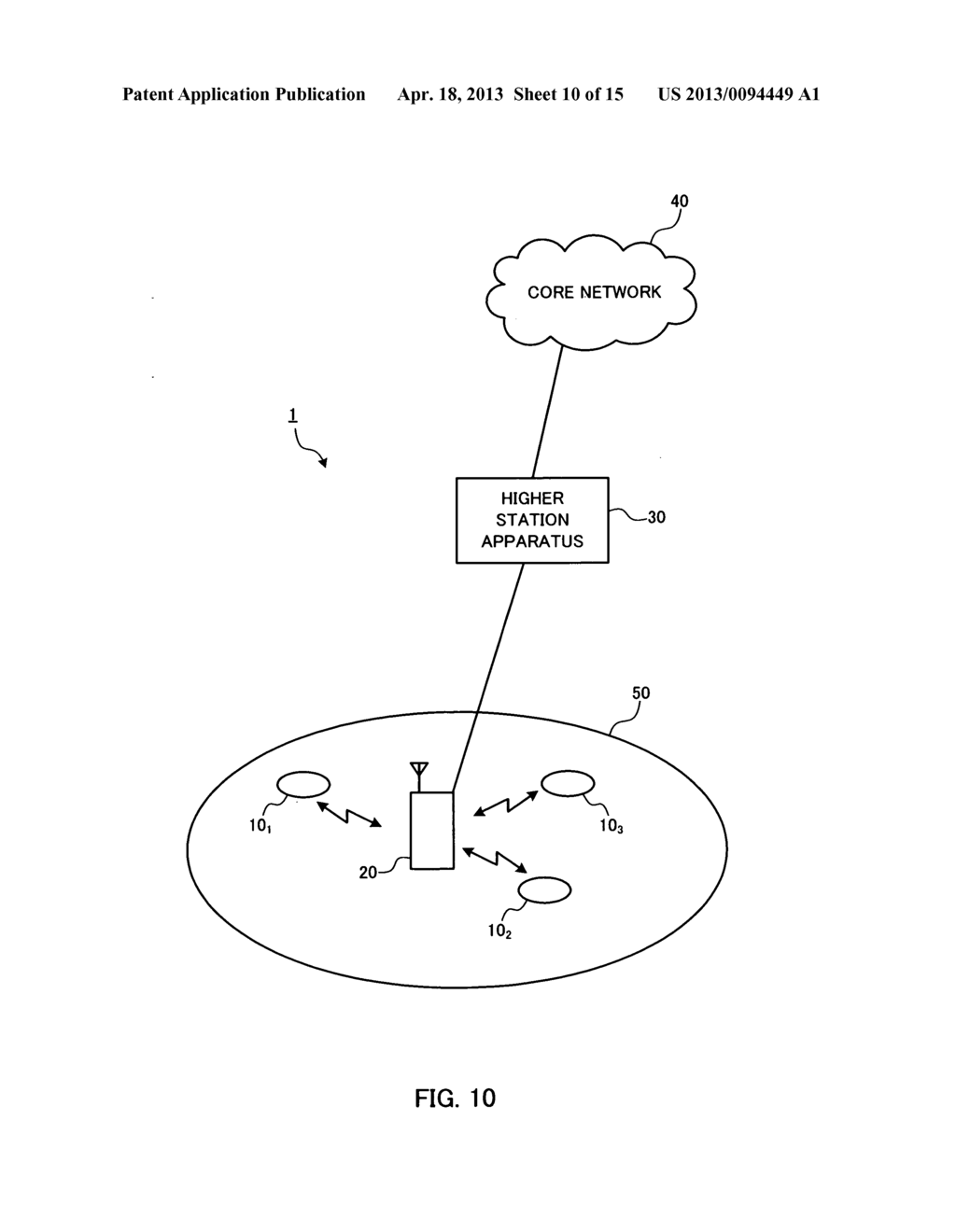 BASE STATION APPARATUS, MOBILE TERMINAL APPARATUS AND COMMUNICATION     CONTROL METHOD - diagram, schematic, and image 11