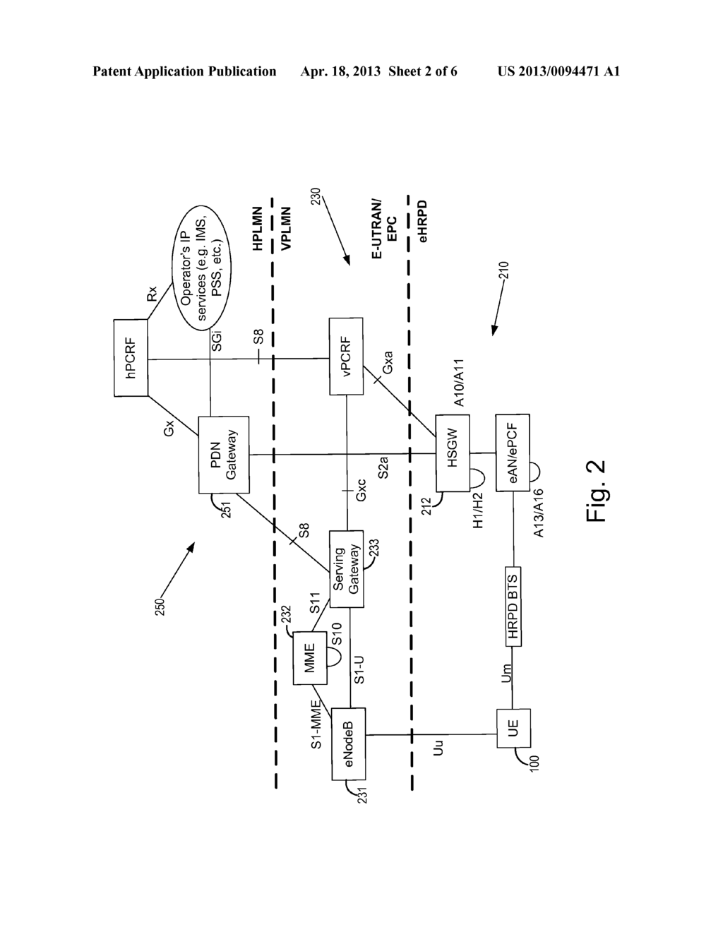 SYSTEM AND METHOD FOR MINIMIZING LOSS OF IP CONTEXT DURING IRAT HANDOVER - diagram, schematic, and image 03