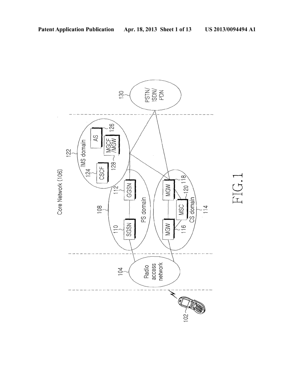 Method And Apparatus For Interworking Voice And Multimedia Services     Between CSI Terminal And IMS Terminal - diagram, schematic, and image 02