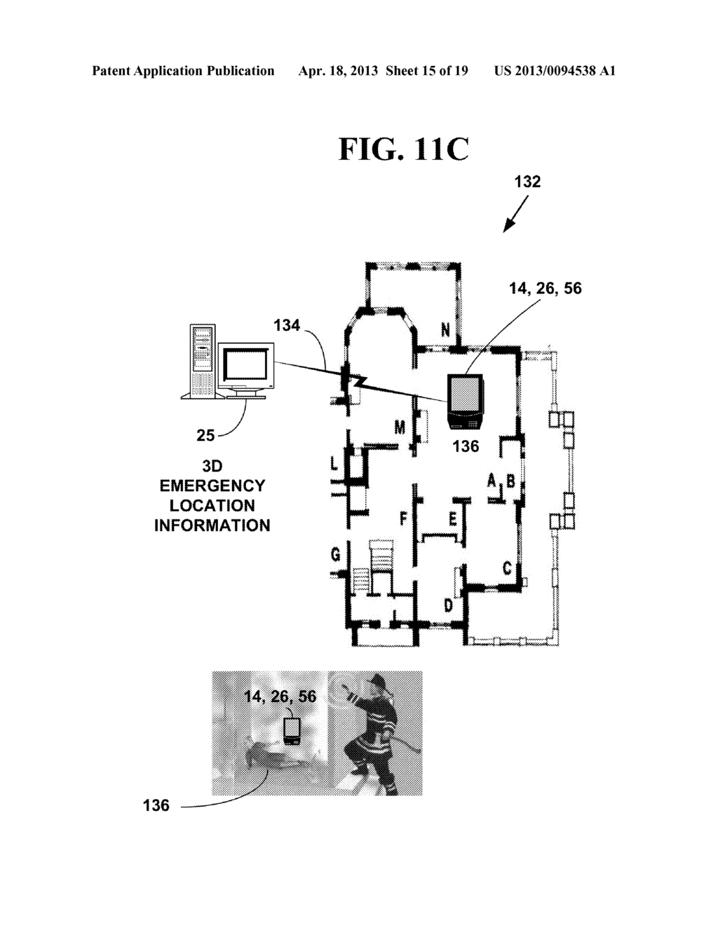 METHOD AND SYSTEM FOR DYNAMIC INFORMATION EXCHANGE ON LOCATION AWARE MESH     NETWORK DEVICES - diagram, schematic, and image 16