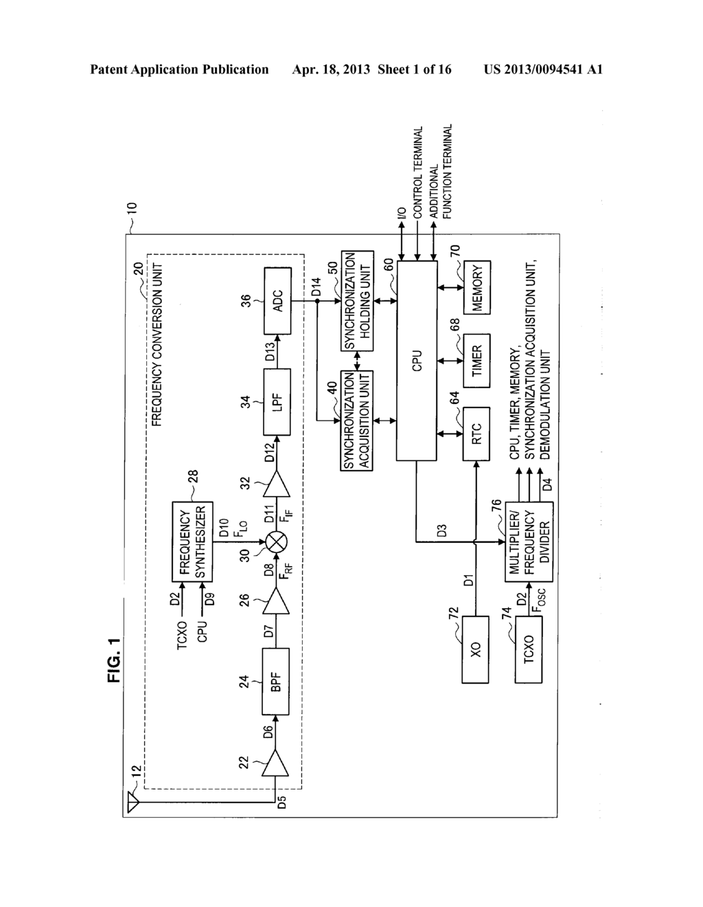 RECEIVING DEVICE, RECEIVING METHOD, COMPUTER PROGRAM, AND PORTABLE     TERMINAL - diagram, schematic, and image 02