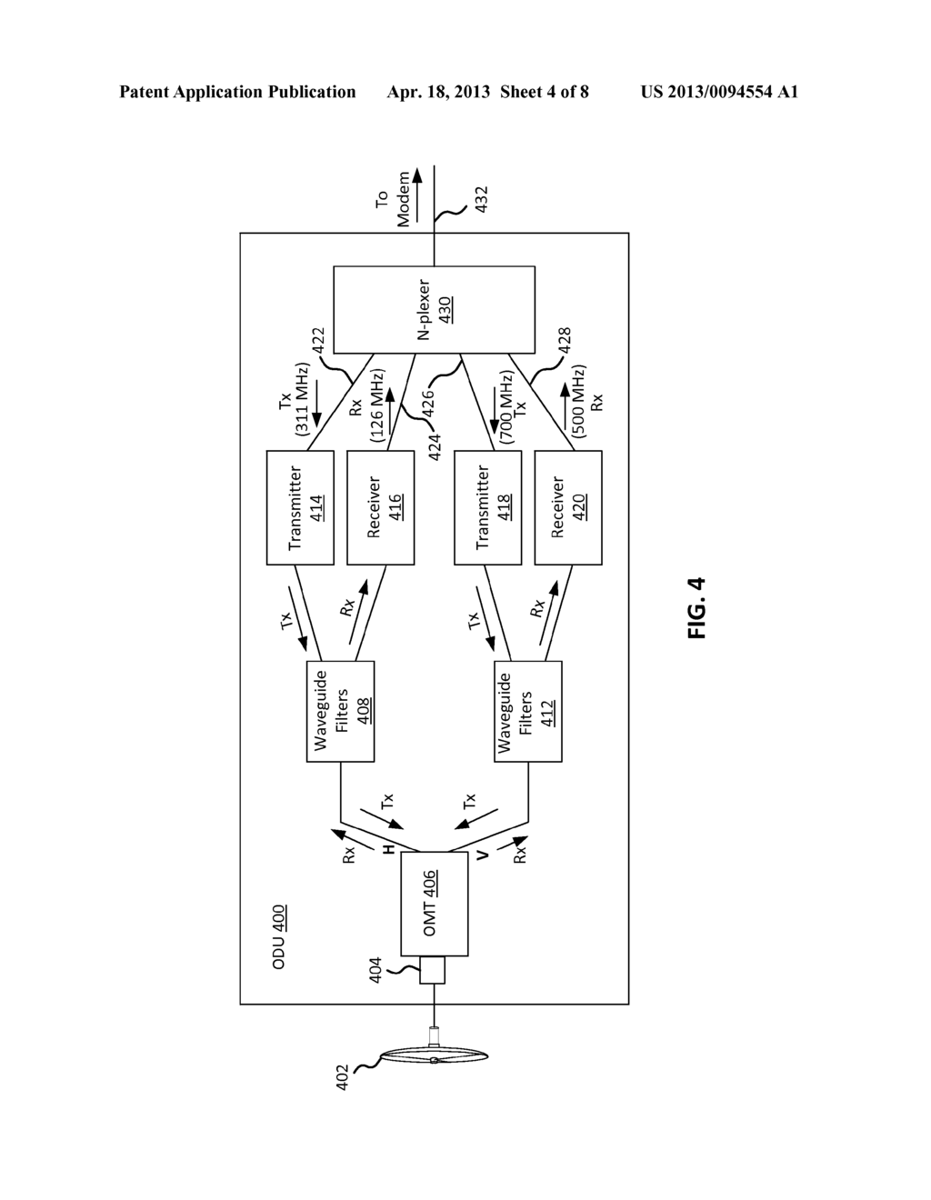 Systems and Methods for Signal Frequency Division in Wireless     Communication Systems - diagram, schematic, and image 05