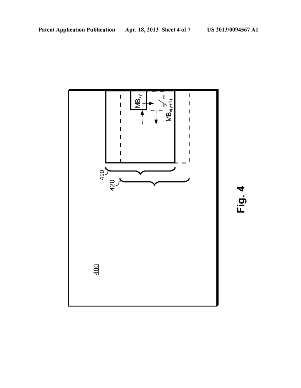 APPARATUS AND METHODS FOR PERFORMING BLOCK MATCHING ON A VIDEO STREAM - diagram, schematic, and image 05