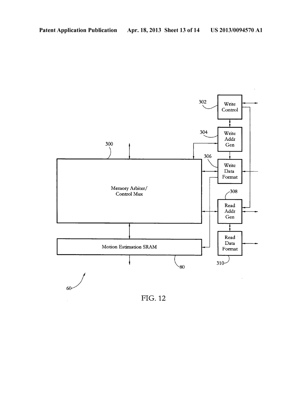 Adaptive Motion Estimation Cache Organization - diagram, schematic, and image 14