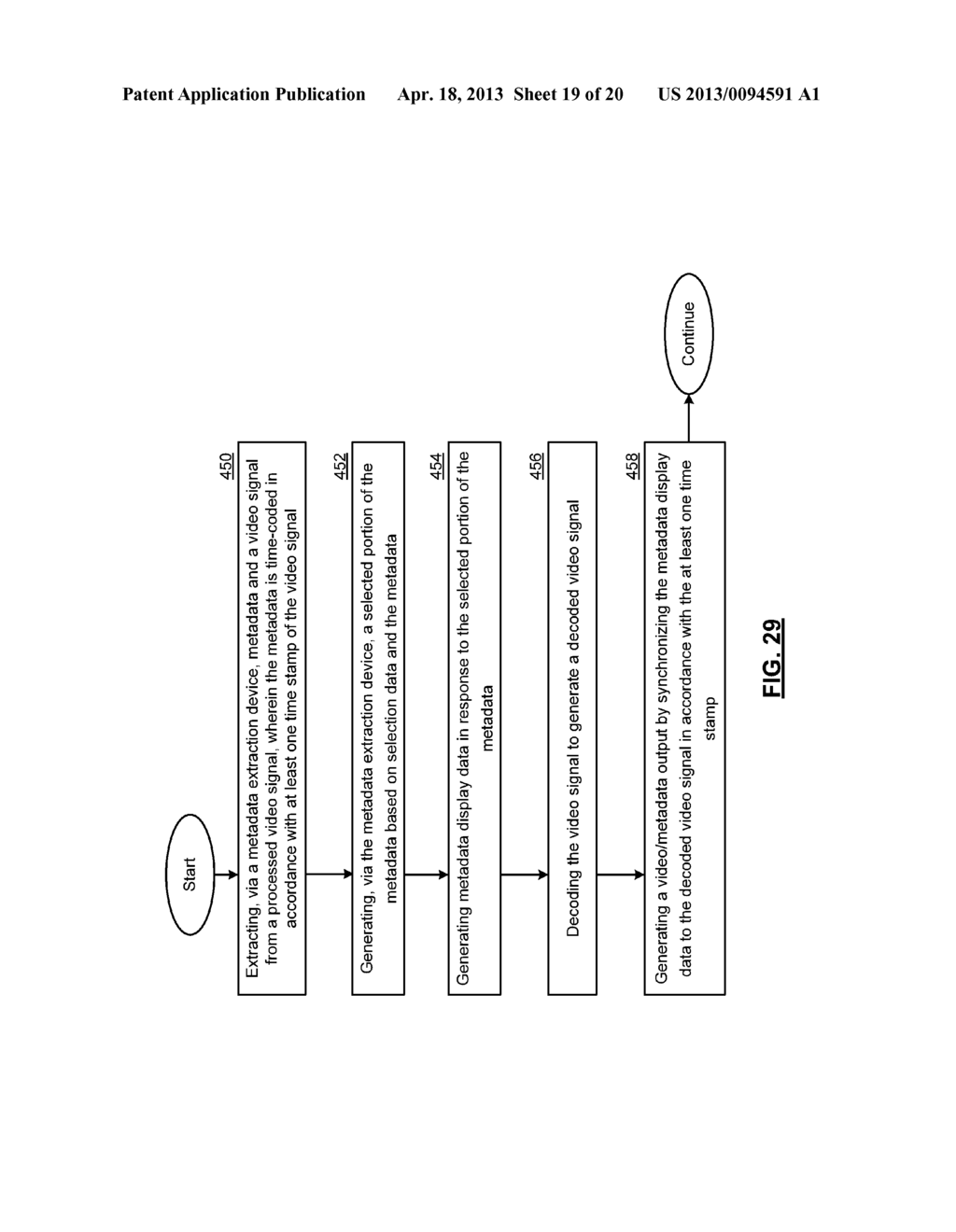 VIDEO DECODING DEVICE FOR SELECTING EMBEDDED METADATA AND METHODS FOR USE     THEREWITH - diagram, schematic, and image 20