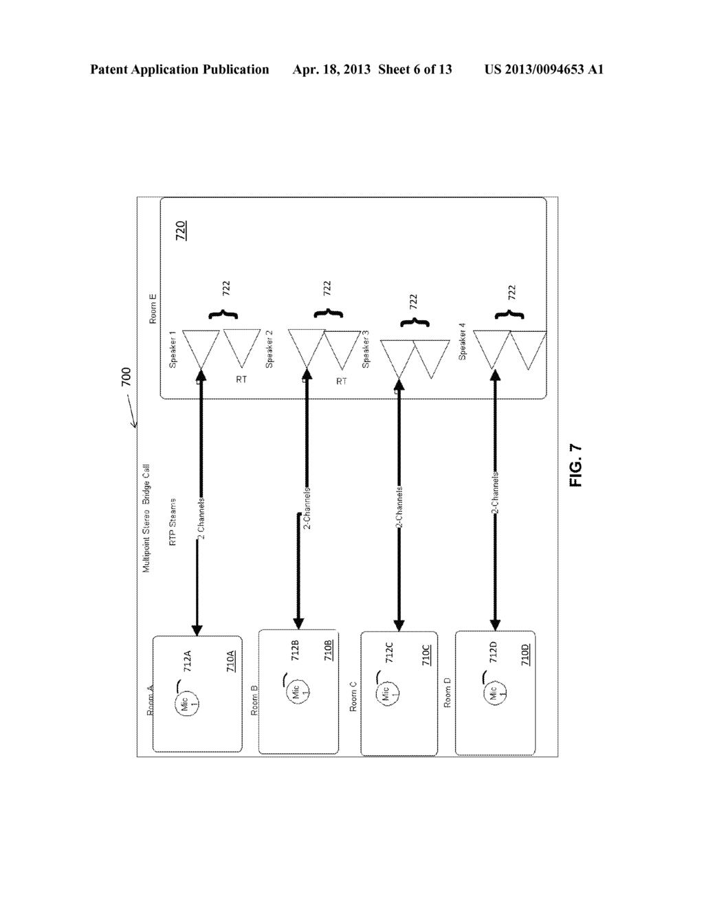 VOIP DEVICE, VOIP CONFERENCING SYSTEM, AND RELATED METHOD - diagram, schematic, and image 07