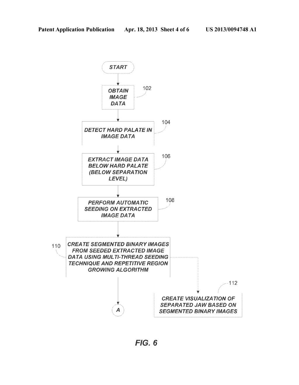 DENTAL IMAGING USING SEGMENTATION AND AN ARCH - diagram, schematic, and image 05