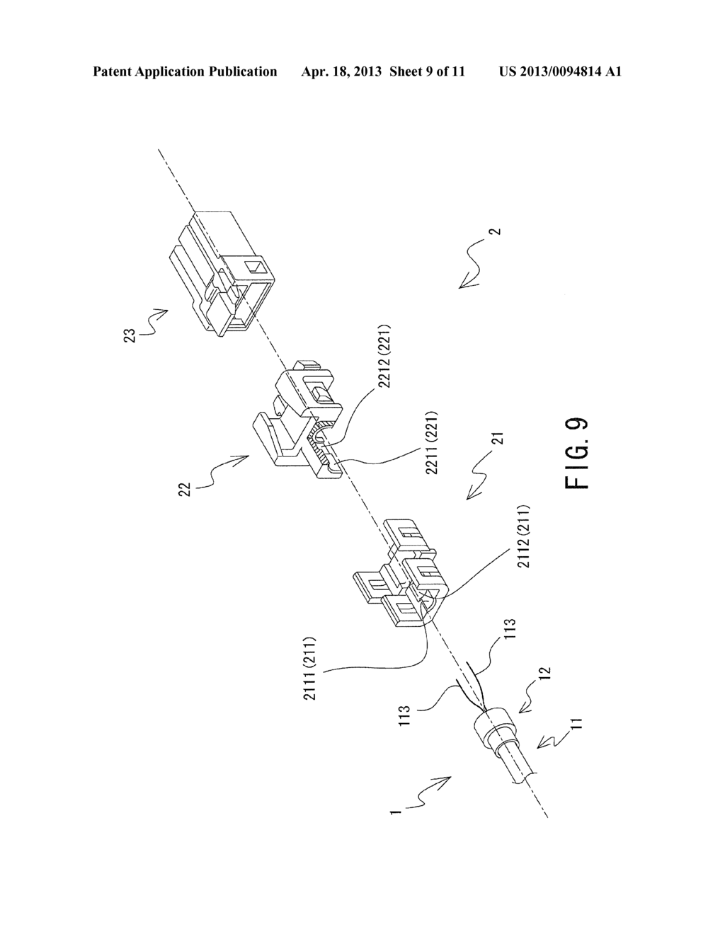 FIBER-OPTIC CABLE WITH FITTING - diagram, schematic, and image 10