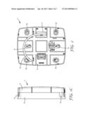 TERMINAL ENCLOSURE WITH EXTRACTABLE FIBER ORGANIZER TRAY diagram and image