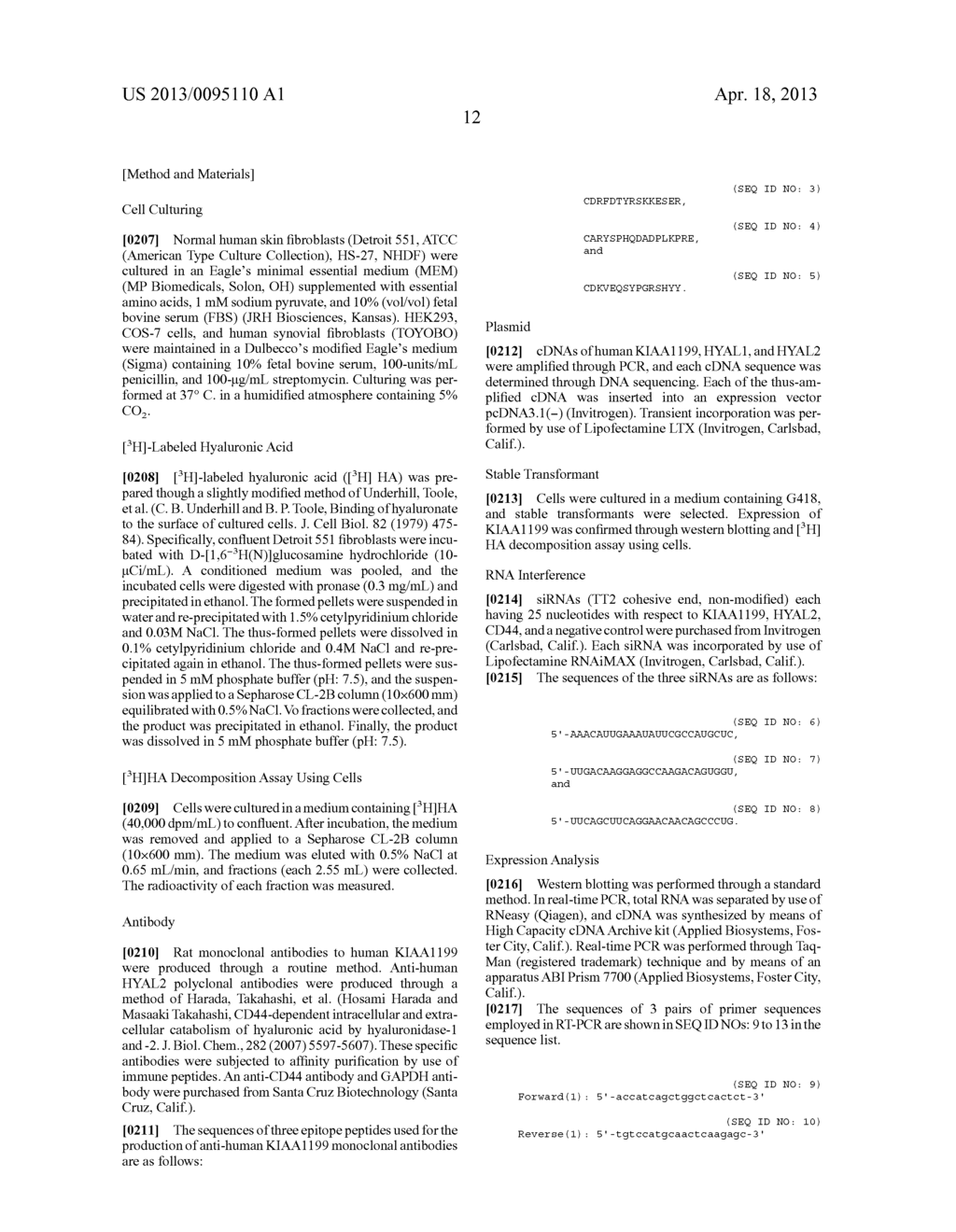 Hyaluronic Acid Decomposition-Promoting Factor and Inhibitor Thereof - diagram, schematic, and image 28