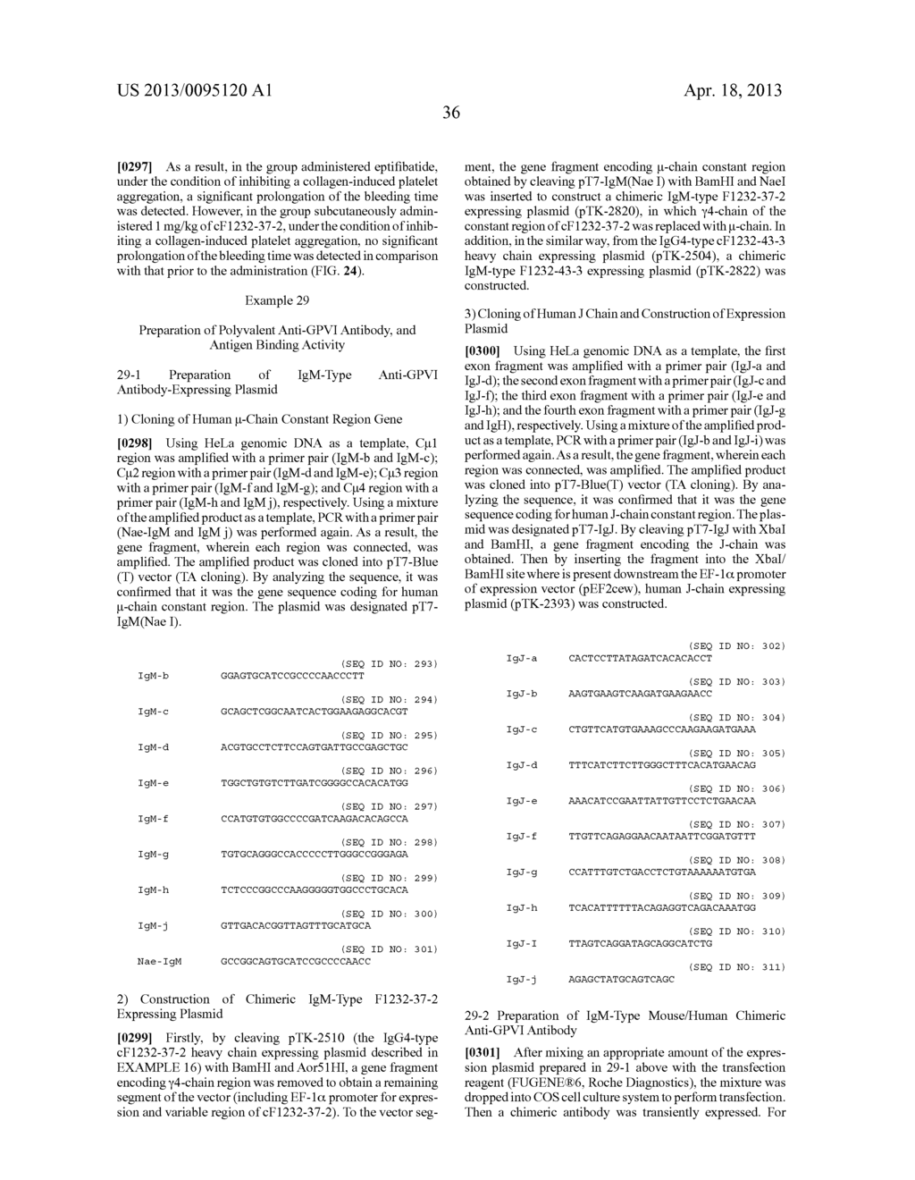 ANTI-PLATELET MEMBRANE GLYCOPROTEIN VI MONOCLONAL ANTIBODY - diagram, schematic, and image 84