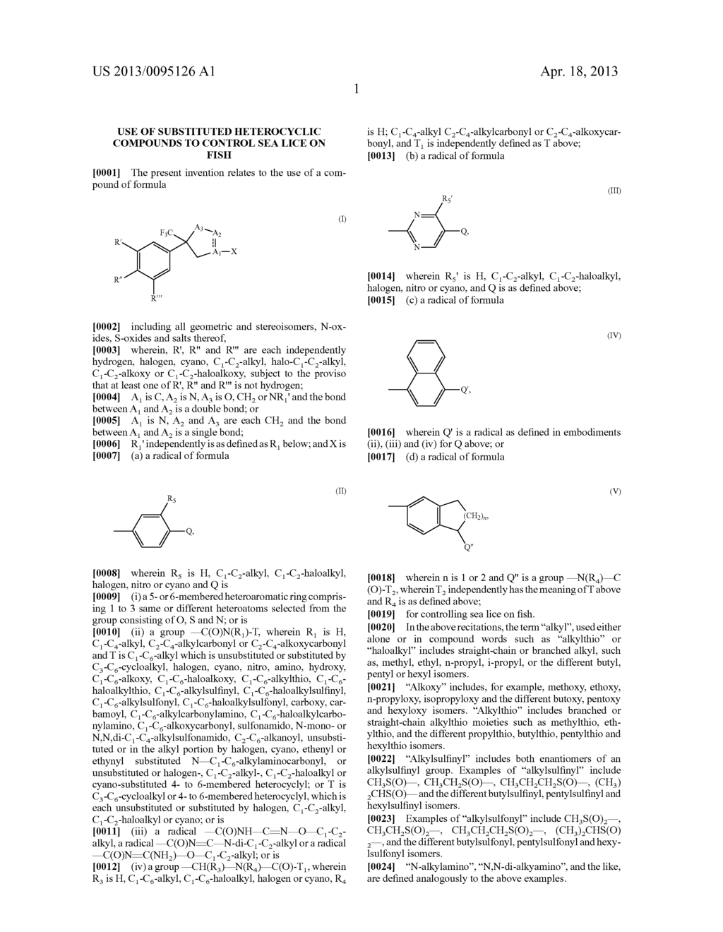 USE OF SUBSTITUTED HETEROCYCLIC COMPOUNDS TO CONTROL SEA LICE ON FISH - diagram, schematic, and image 02