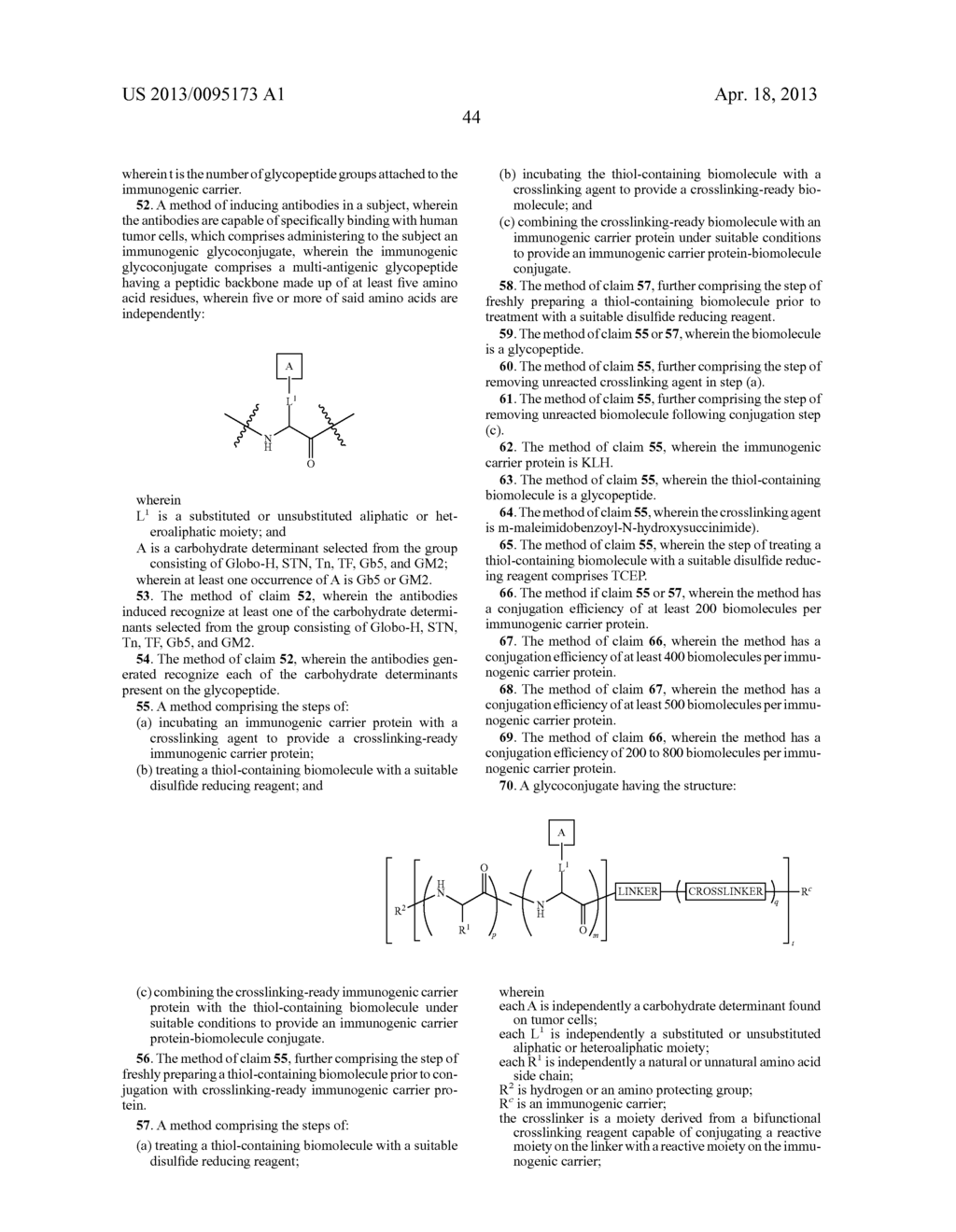 MULTIVALENT GLYCOPEPTIDE CONSTRUCTS AND USES THEREOF - diagram, schematic, and image 52