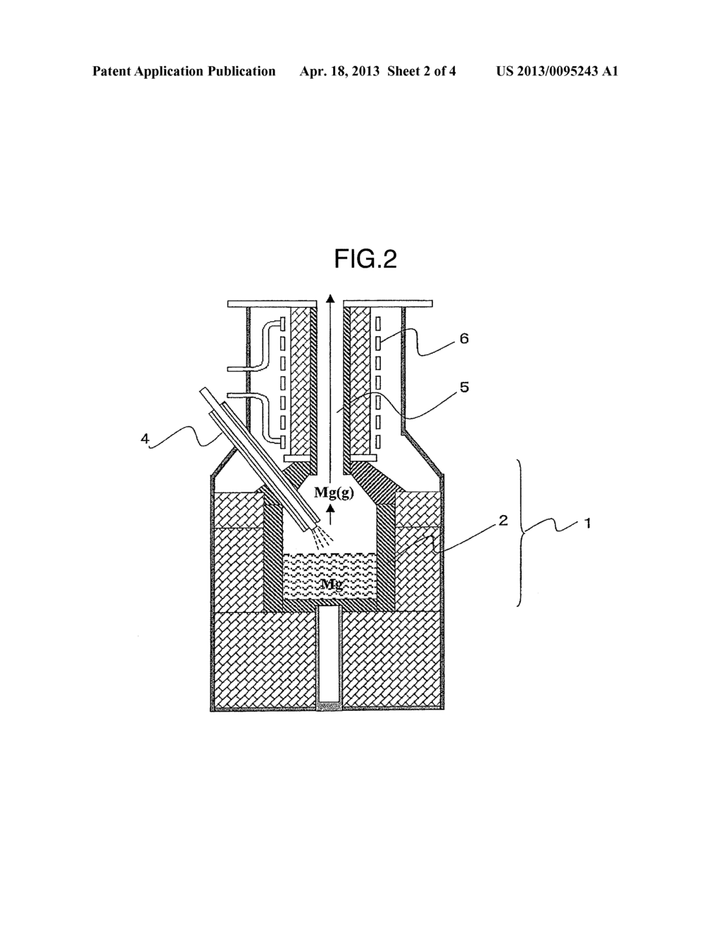 METAL TITANIUM PRODUCTION DEVICE AND METAL TITANIUM PRODUCTION METHOD - diagram, schematic, and image 03