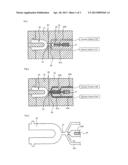 MULTILAYERED CONTAINER, DIE FOR MULTILAYERED CONTAINER, AND METHOD FOR     PRODUCING MULTILAYERED CONTAINER diagram and image