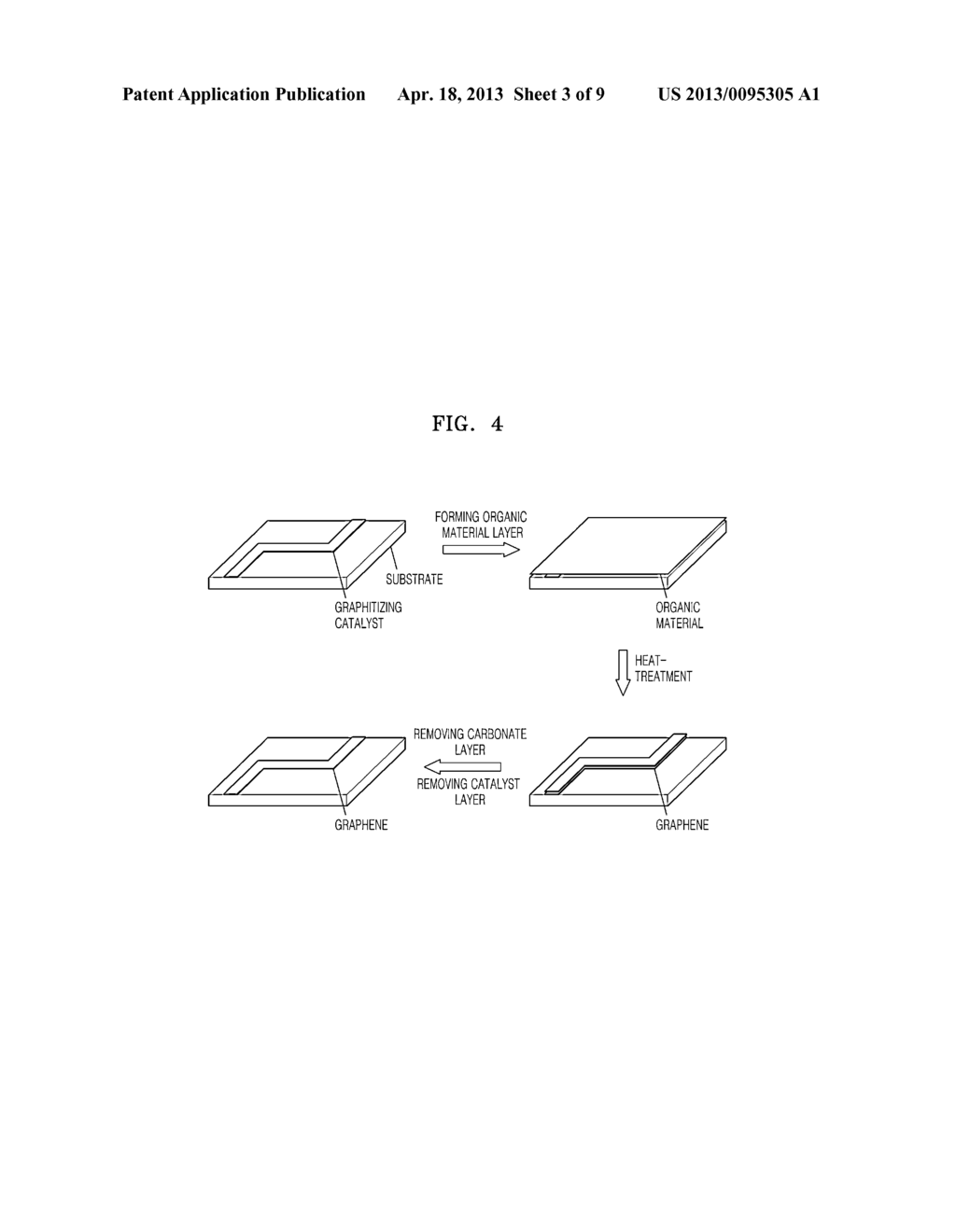 GRAPHENE PATTERN AND PROCESS OF PREPARING THE SAME - diagram, schematic, and image 04