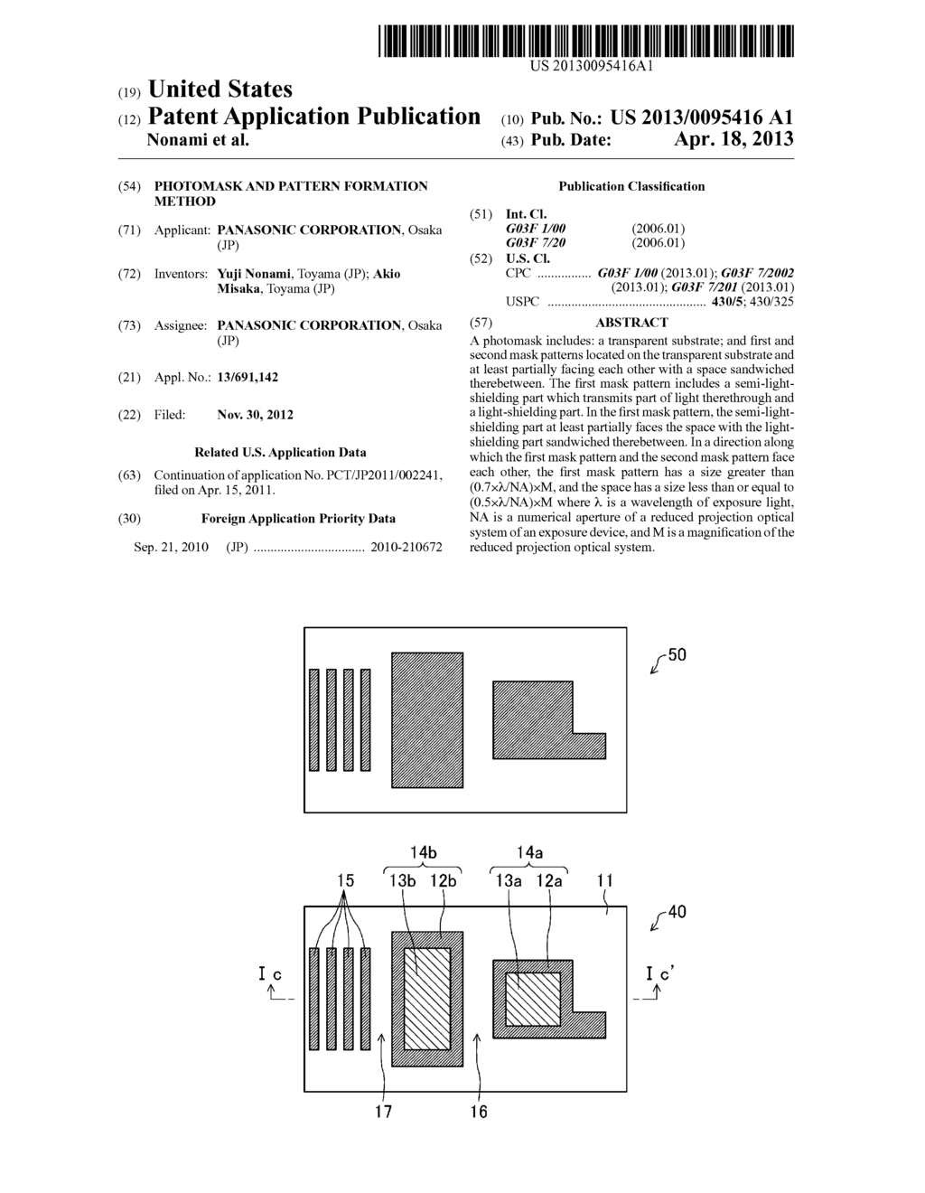 PHOTOMASK AND PATTERN FORMATION METHOD - diagram, schematic, and image 01