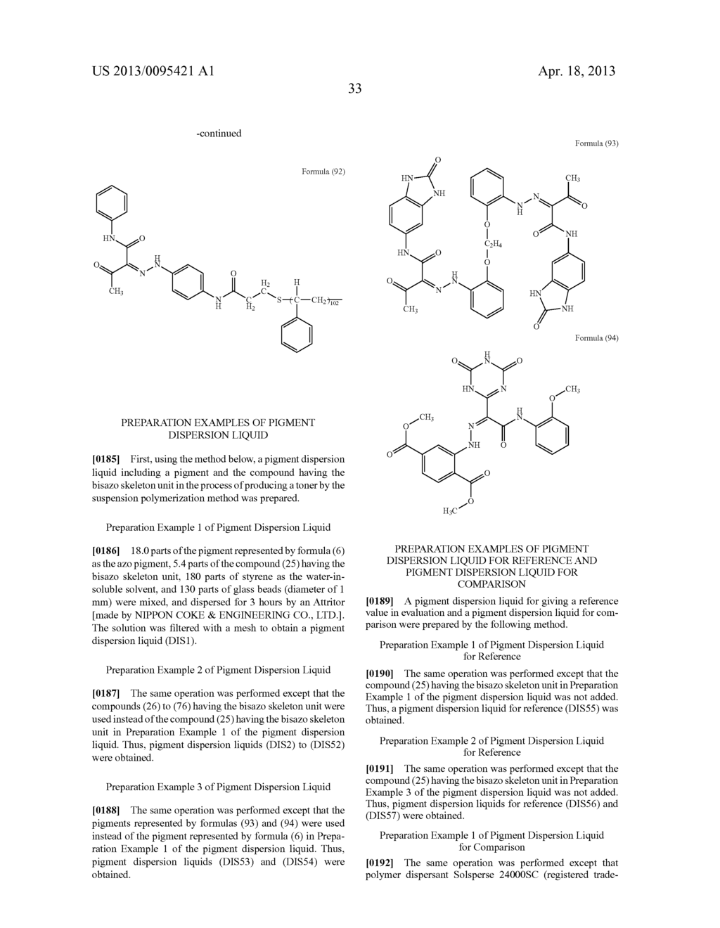 TONER INCLUDING COMPOUND HAVING BISAZO SKELETON - diagram, schematic, and image 36