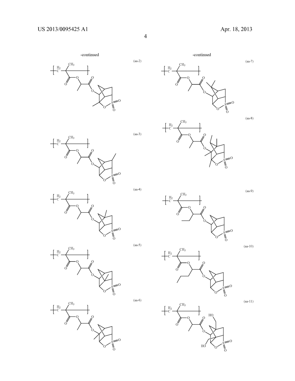 PHOTORESIST COMPOSITION - diagram, schematic, and image 05