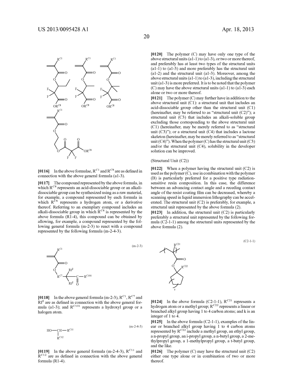 RADIATION-SENSITIVE RESIN COMPOSITION - diagram, schematic, and image 21