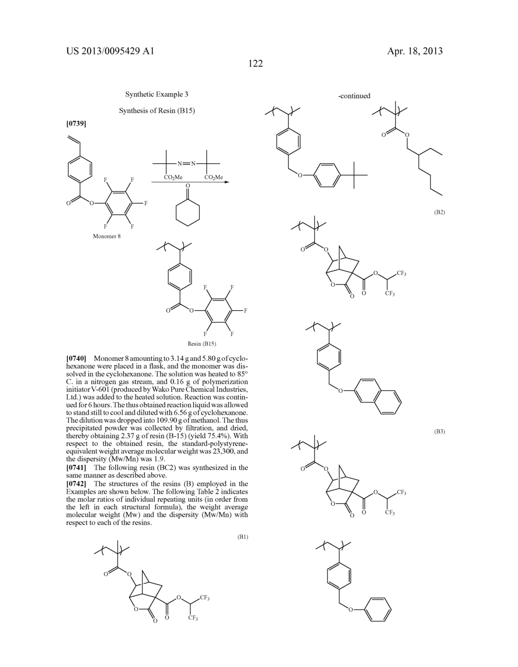 ACTINIC-RAY- OR RADIATION-SENSITIVE RESIN COMPOSITION AND METHOD OF     FORMING PATTERN USING THE SAME - diagram, schematic, and image 123