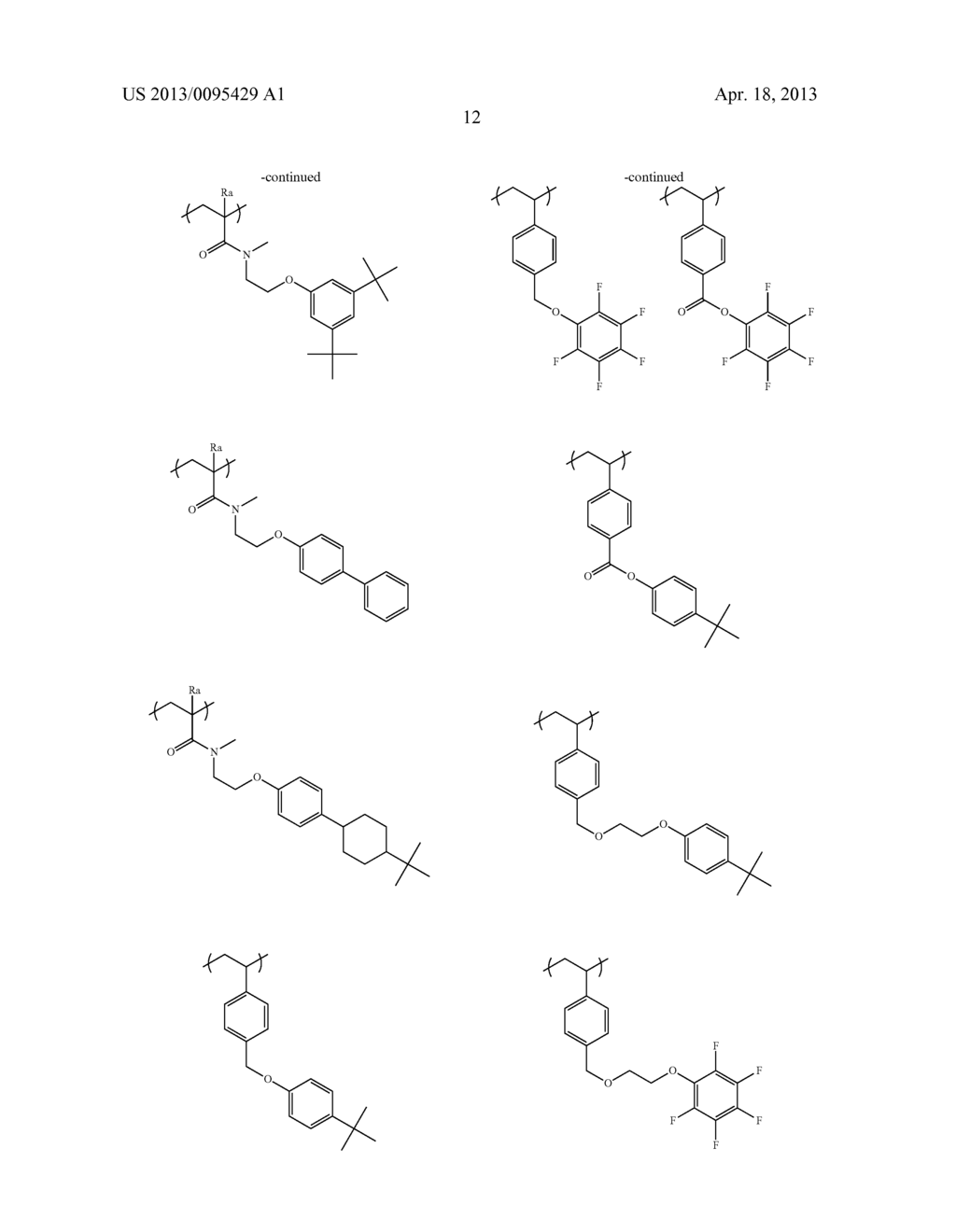 ACTINIC-RAY- OR RADIATION-SENSITIVE RESIN COMPOSITION AND METHOD OF     FORMING PATTERN USING THE SAME - diagram, schematic, and image 13