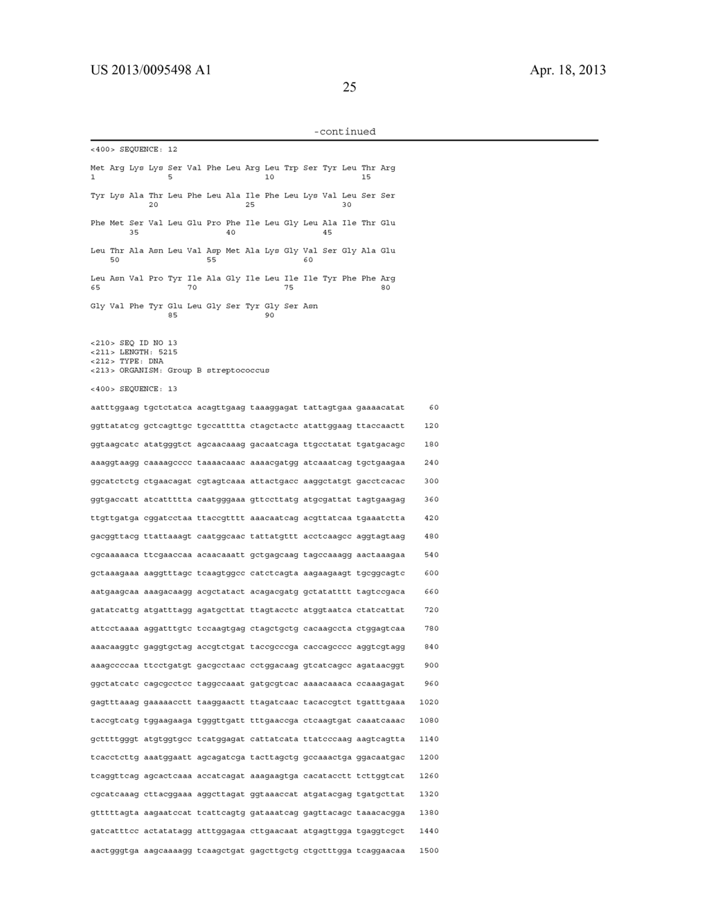 NOVEL GROUP B STREPTOCOCCUS ANTIGENS - diagram, schematic, and image 66