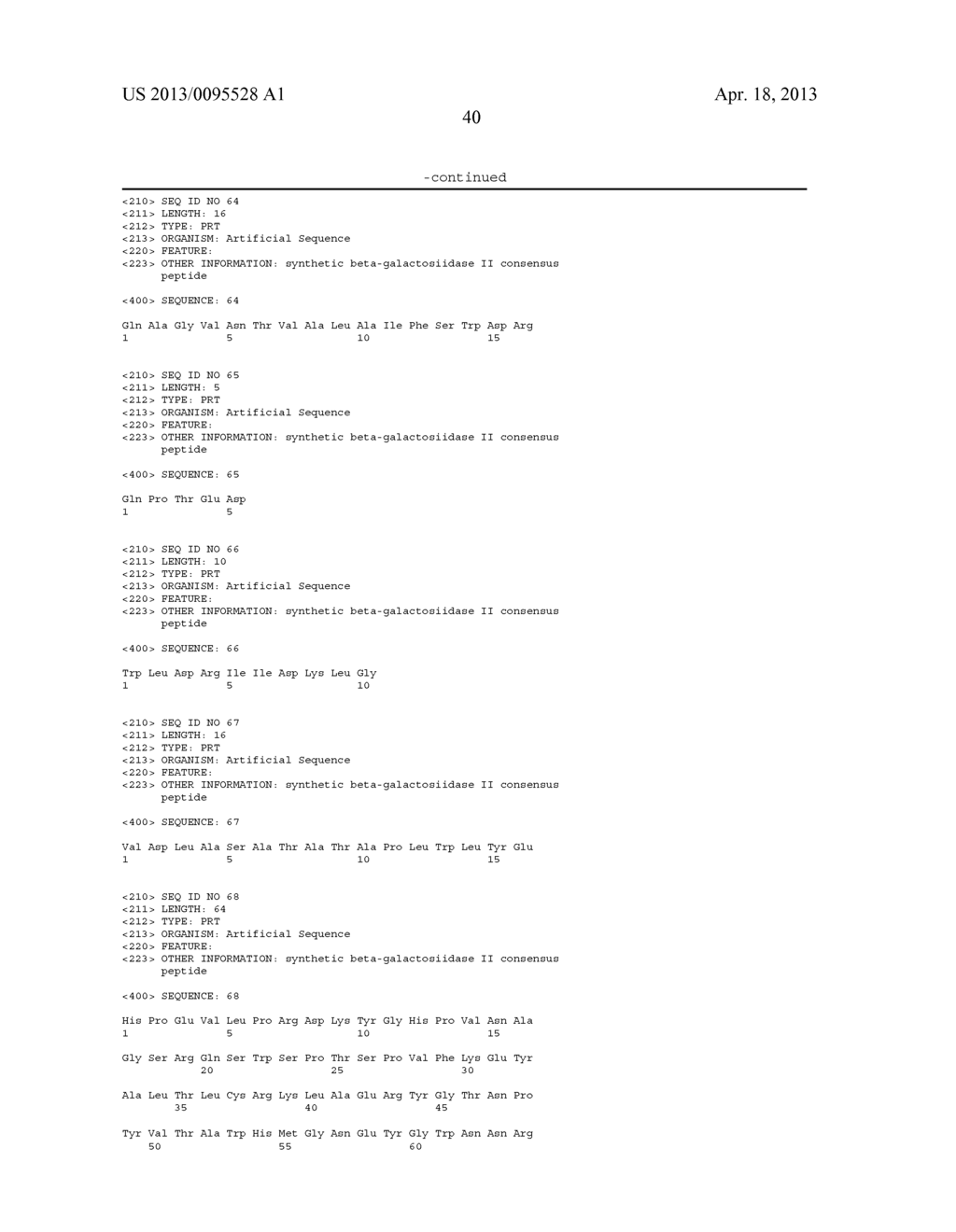 BIFIDOBACTERIAL GENE SEQUENCES AND THEIR USE - diagram, schematic, and image 132